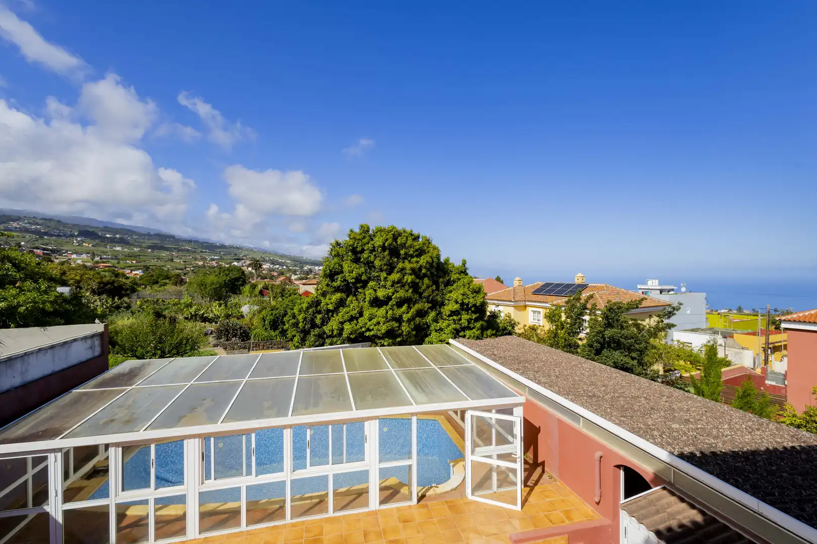 Terraza de Casa o chalet en venta en Tacoronte con Jardín privado, Terraza y Piscina