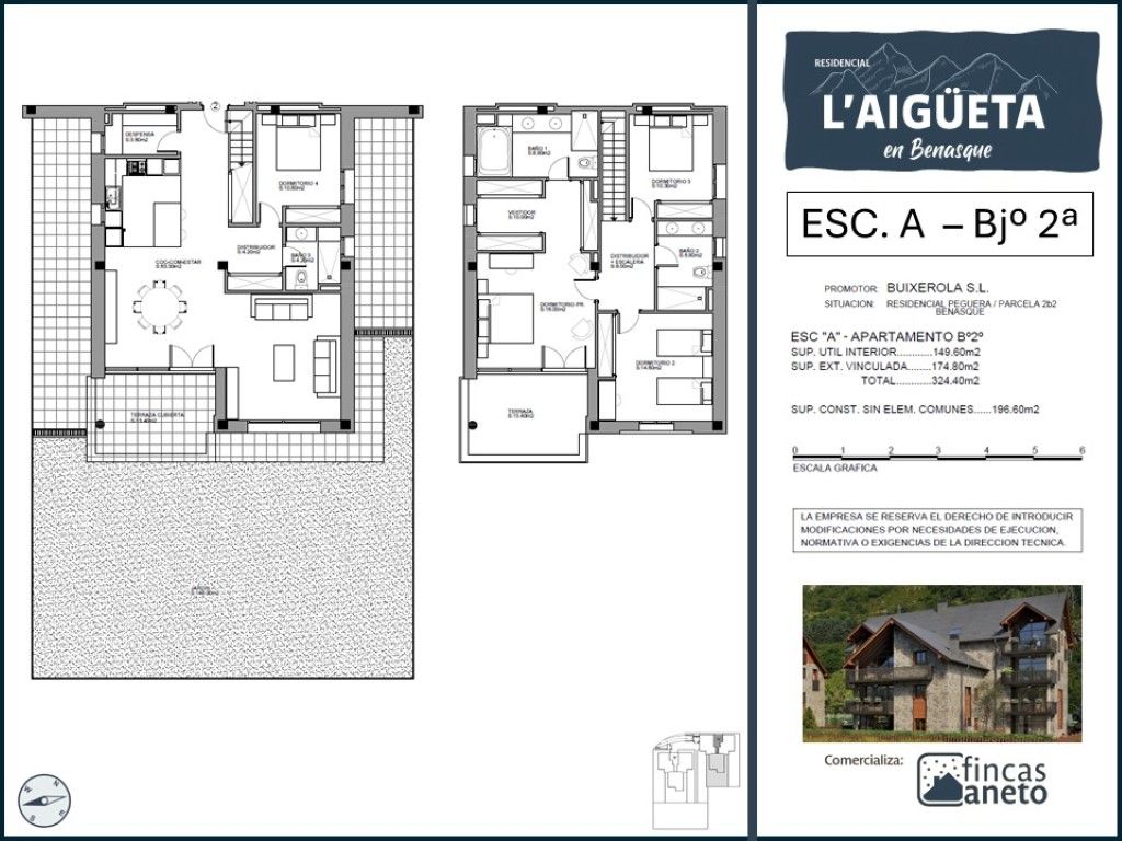 Duplex for sale in Benasque