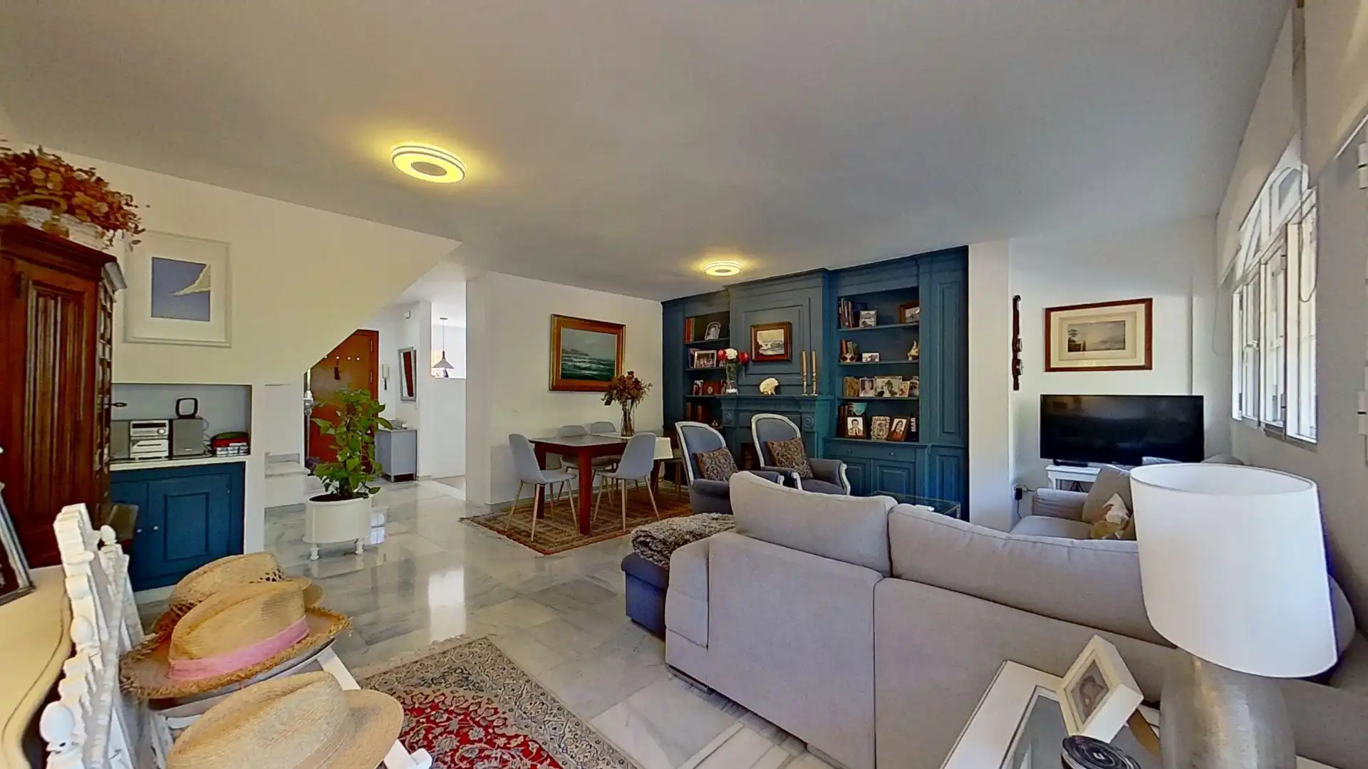 Sala de estar de Piso en venta en Málaga con Aire acondicionado, Terraza y Amueblado