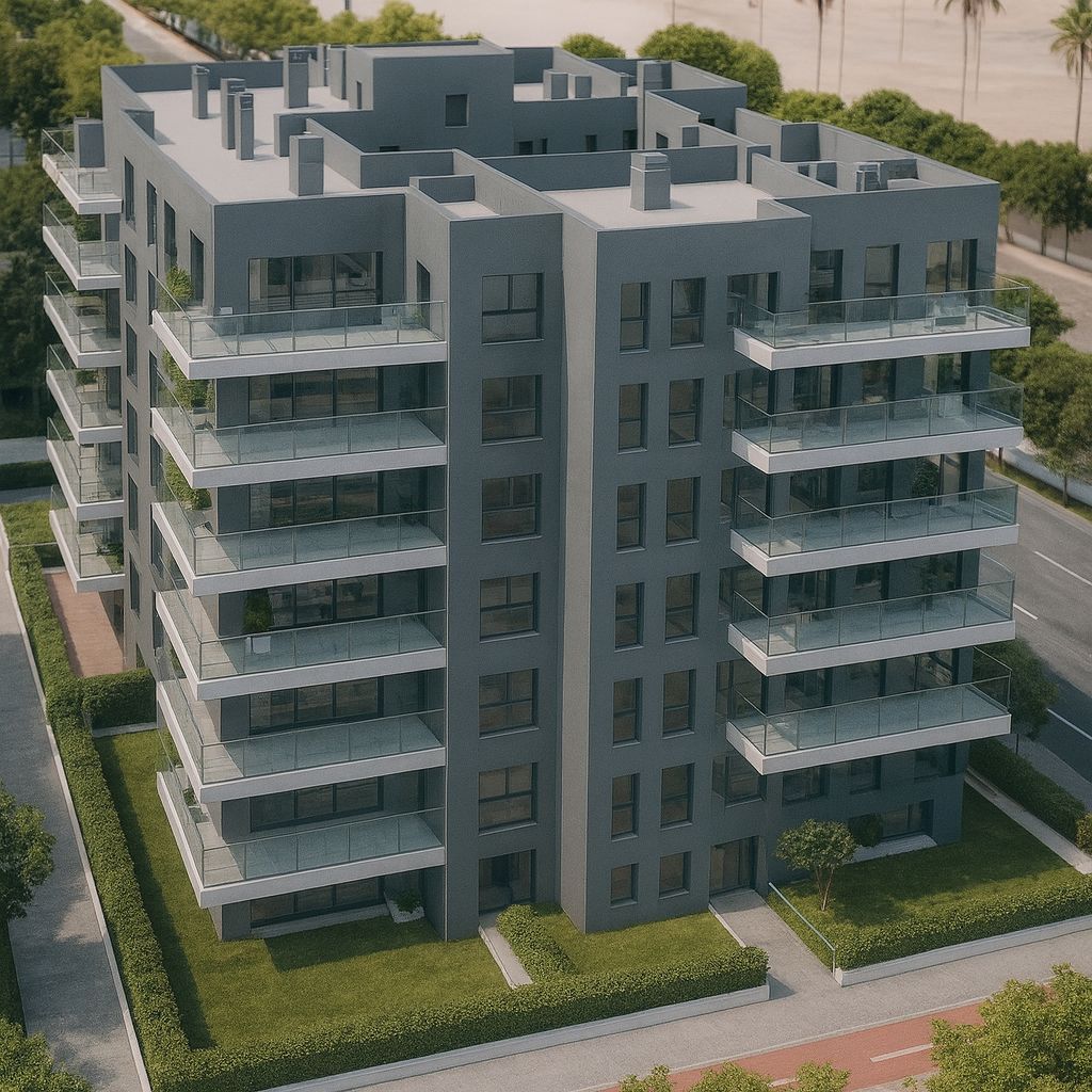 Vista exterior de Edificio en venta en  Almería Capital