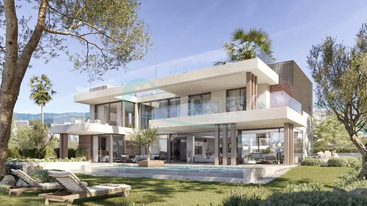 Vista exterior de Casa o chalet en venta en Estepona con Terraza