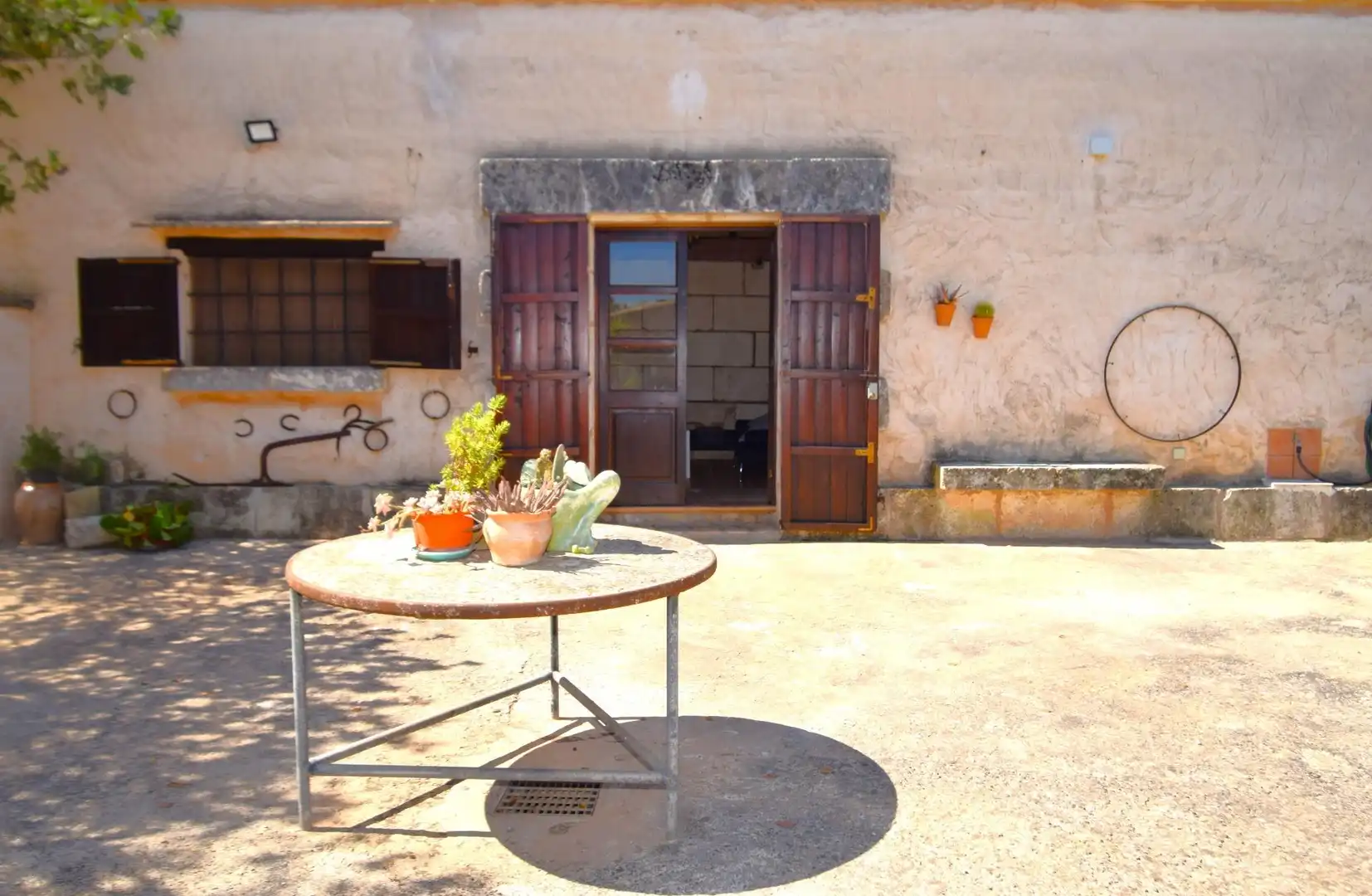 Terraza de Finca rústica en venta en Muro con Aire acondicionado, Jardín privado y Terraza