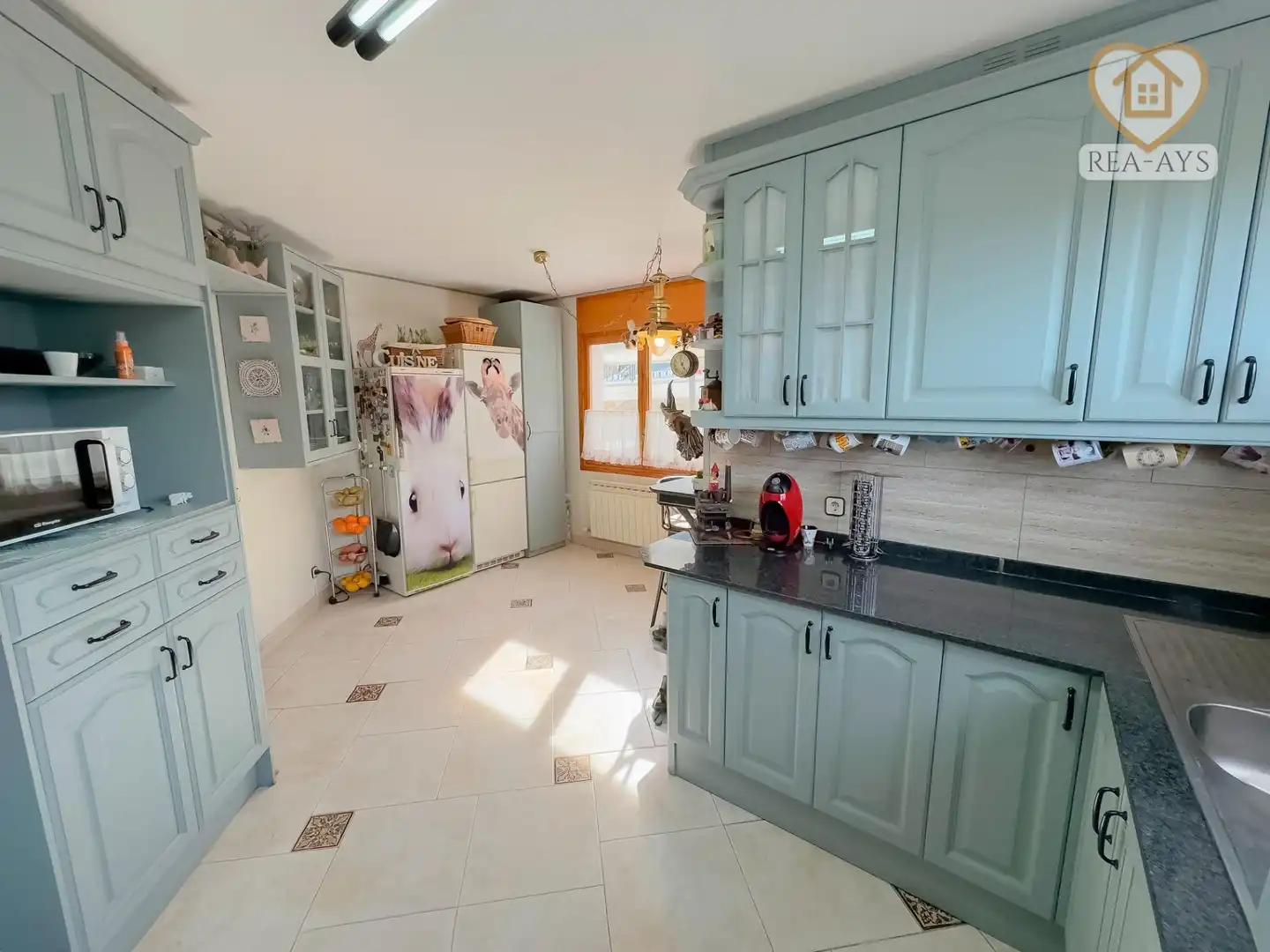 Cocina de Casa o chalet en venta en Vallirana con Calefacción, Jardín privado y Terraza