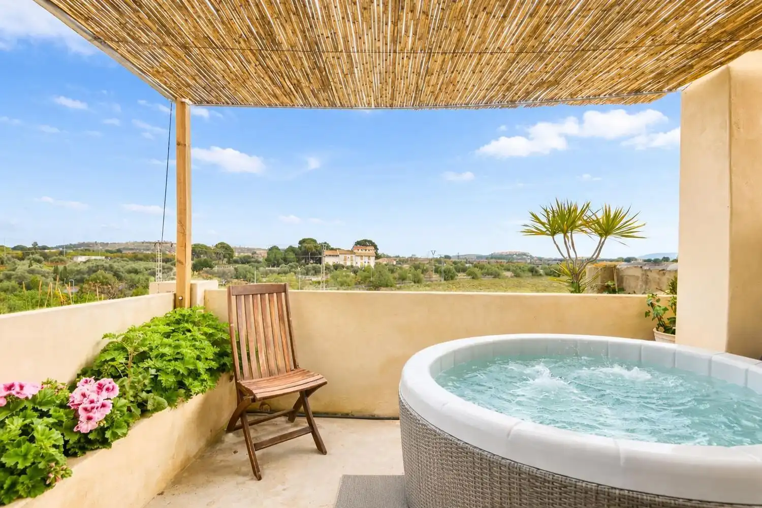 Terrassa de Casa adosada en venda en Alicante / Alacant amb Aire condicionat, Jardí privat i Terrassa