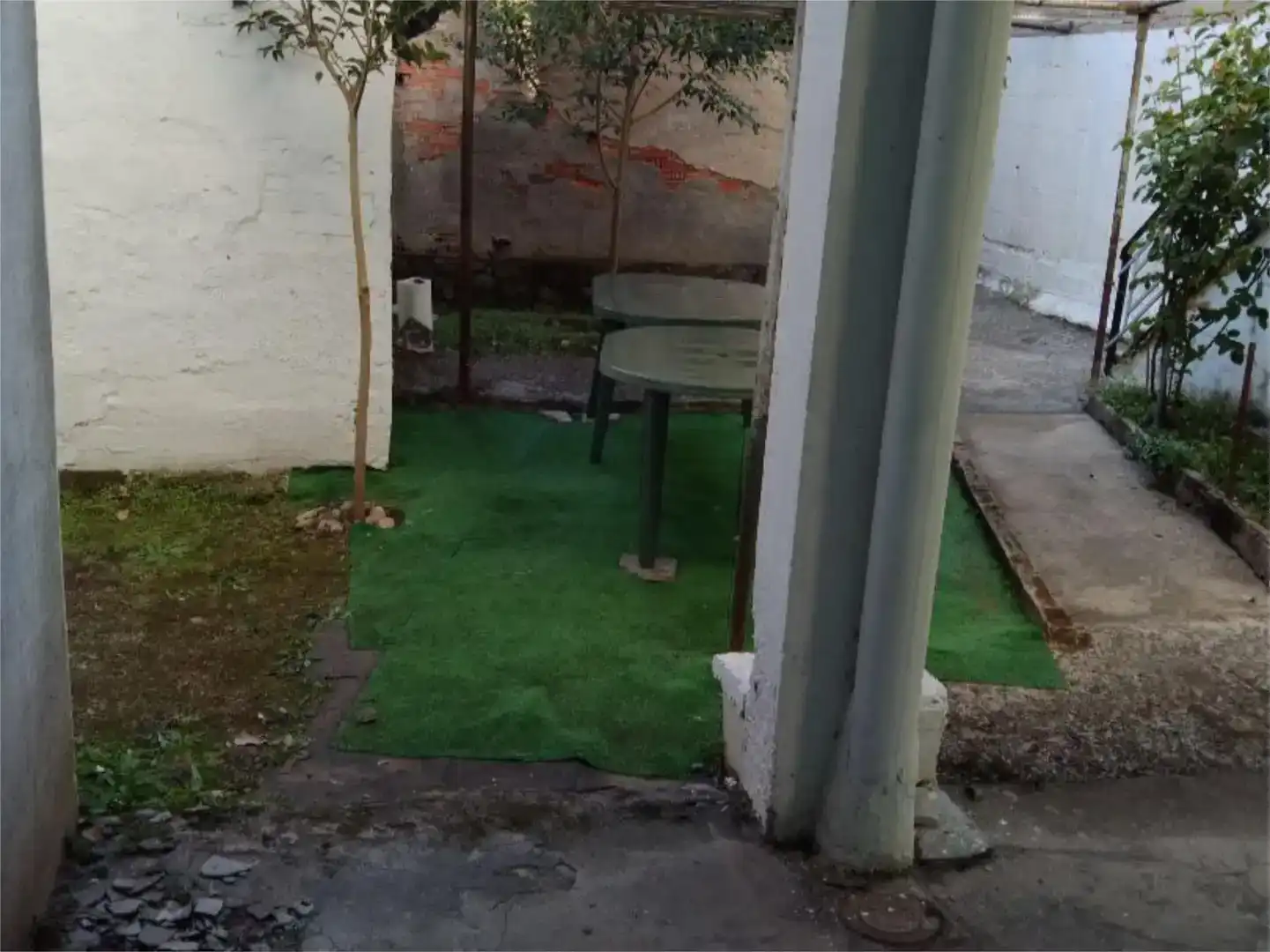 Jardín de Casa adosada en venta en Centro