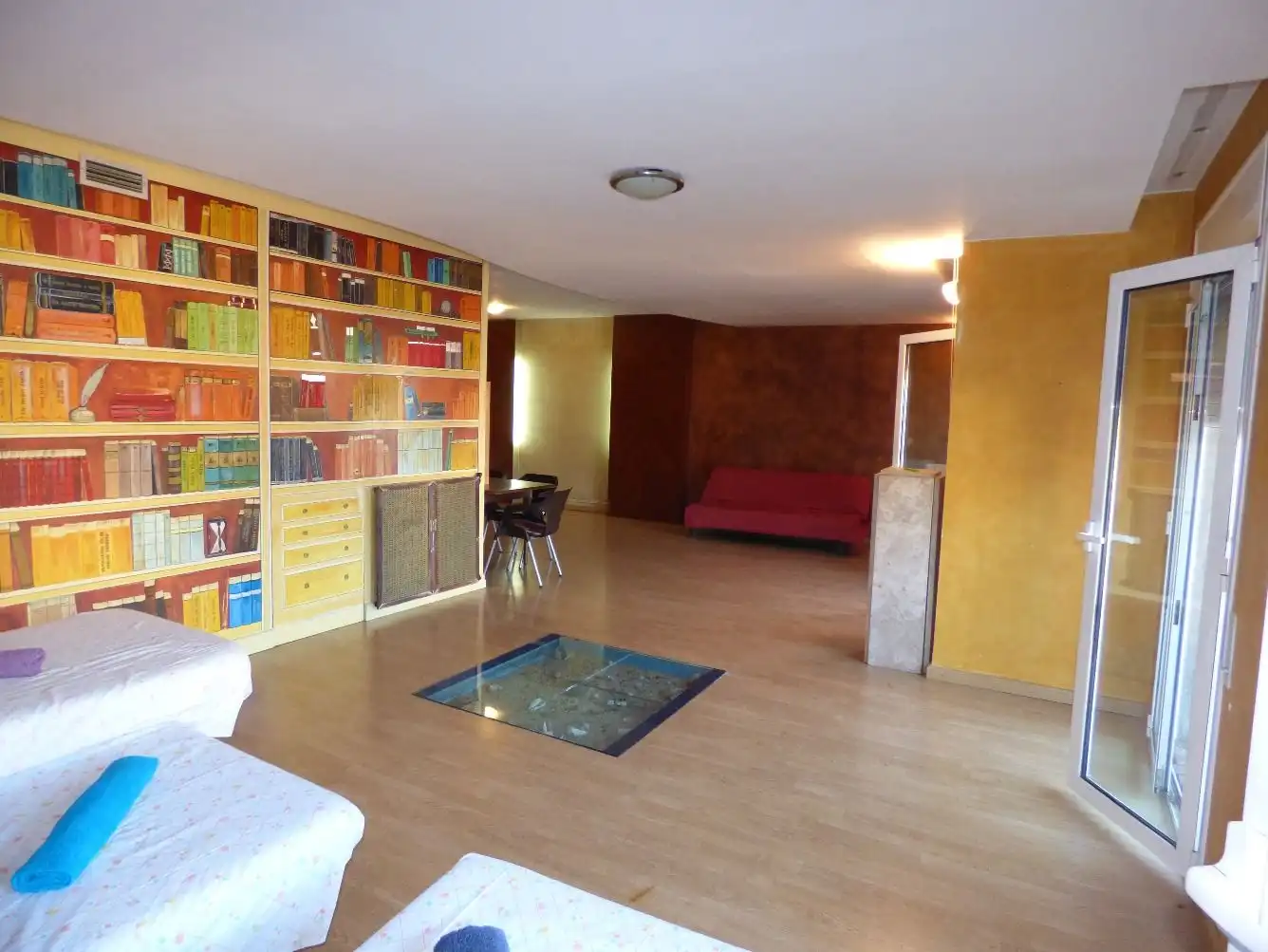 Wohnzimmer von Wohnung zur Miete in Girona mit Heizung, Parkett und Terrasse