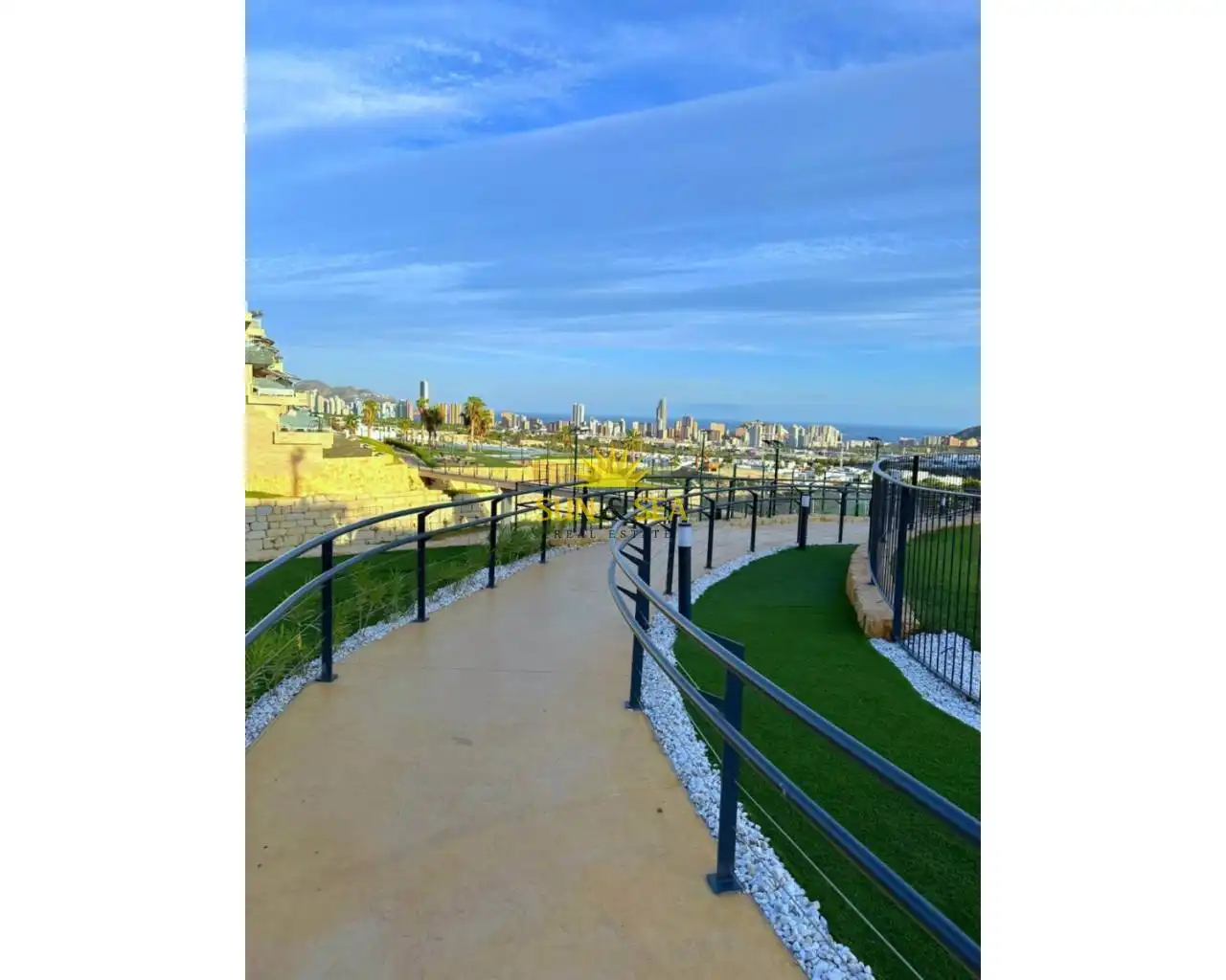 Vista exterior de Planta baja de alquiler en Finestrat con Aire acondicionado, Calefacción y Terraza