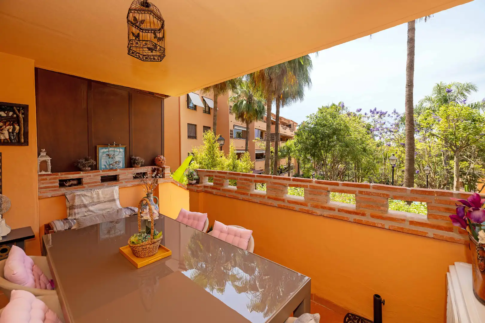 Terrace of Ground floor for sale in Marbella  with Air Conditioner, Heating and Private garden
