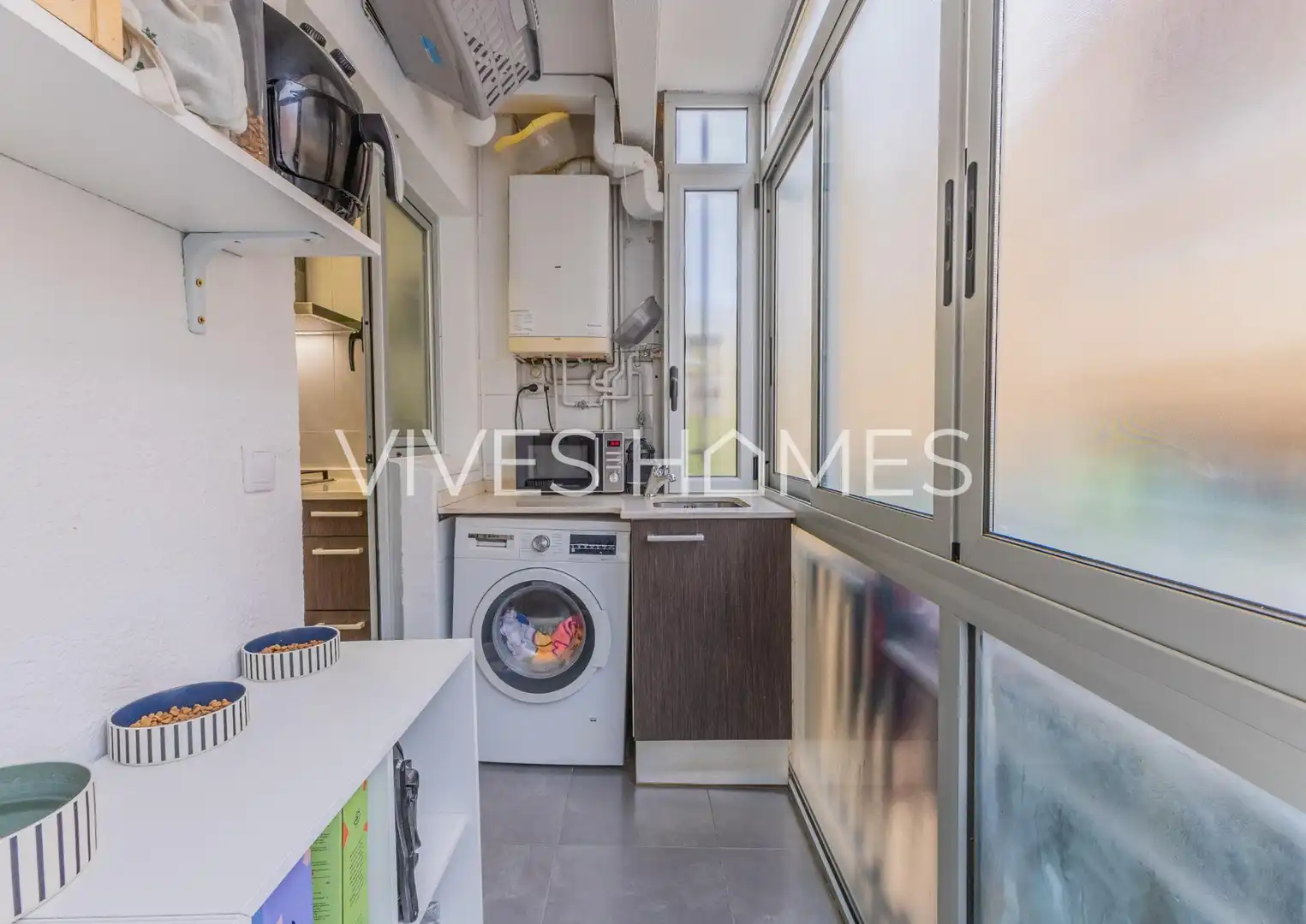 Cocina de Piso en venta en Caldes d'Estrac con Calefacción, Terraza y Trastero