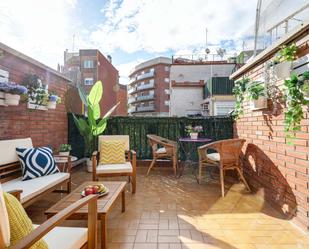 Terrace of Study to share in  Barcelona Capital  with Air Conditioner, Heating and Terrace