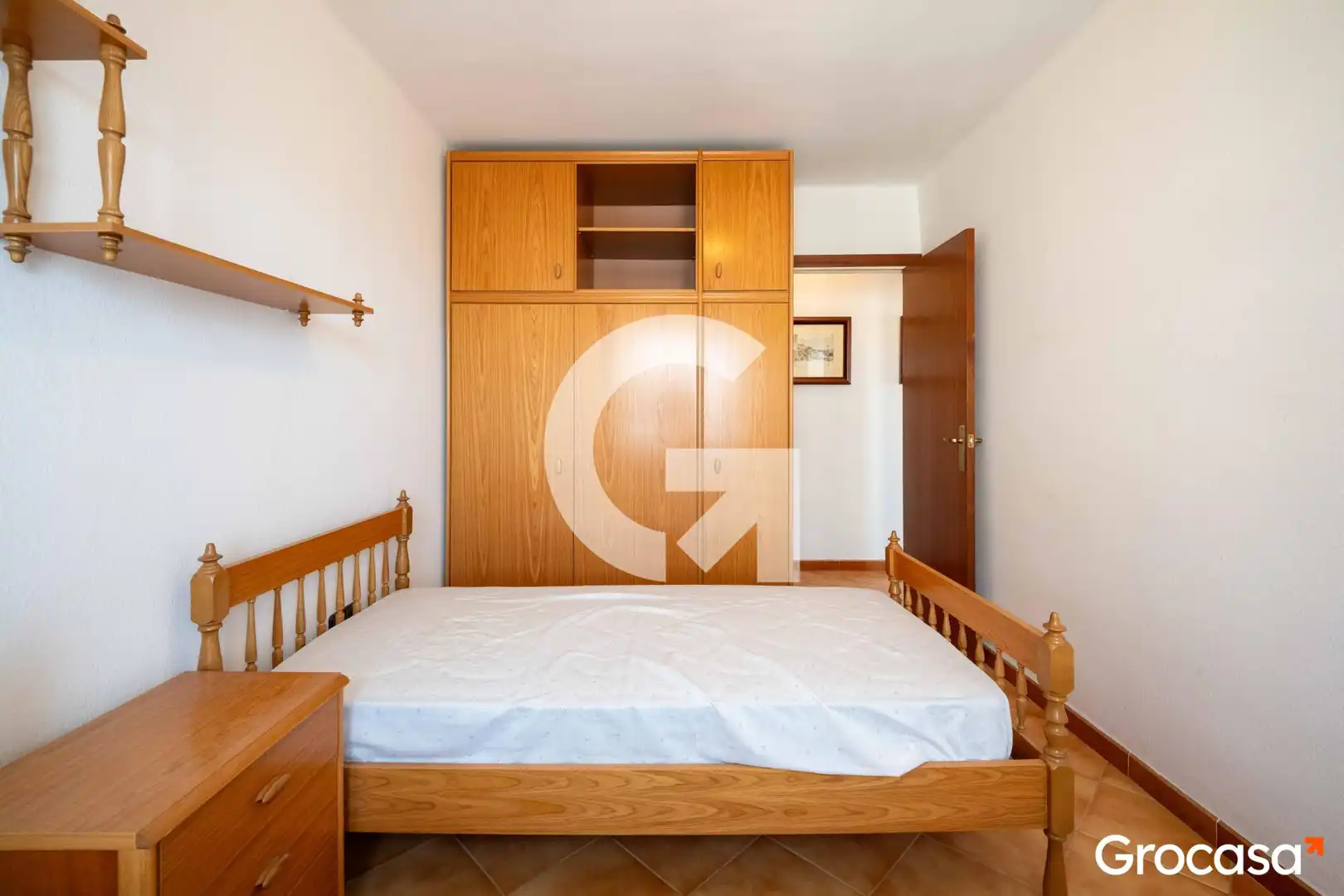 Bedroom of Flat for sale in Mataró  with Oven and Balcony