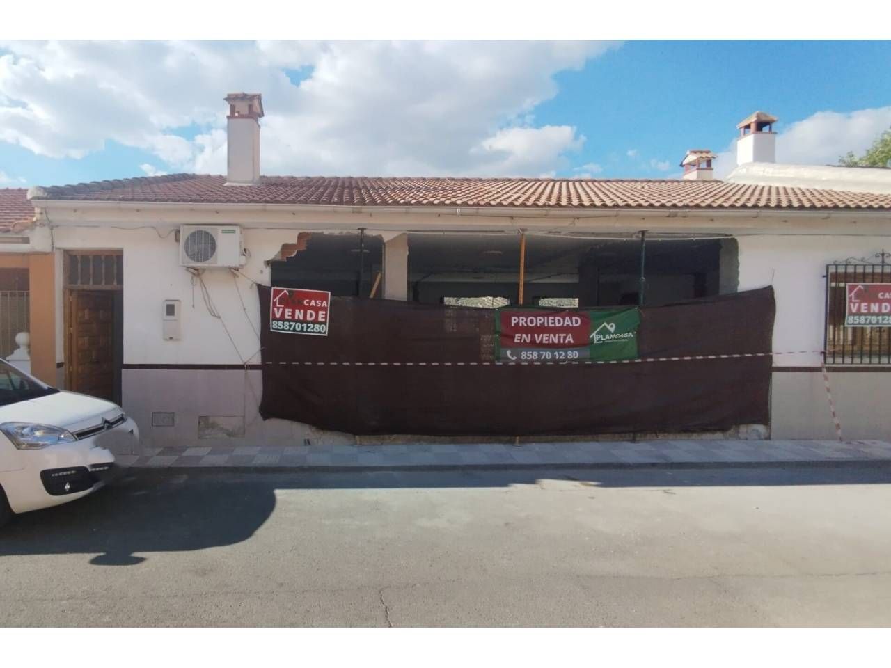 Exterior view of House or chalet for sale in Deifontes  with Private garden and Terrace