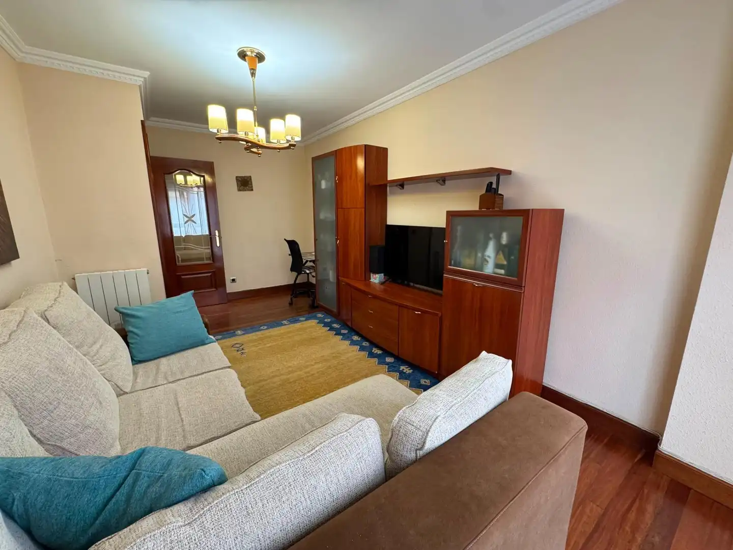 Sala de estar de Piso en venta en Sestao  con Calefacción y Trastero