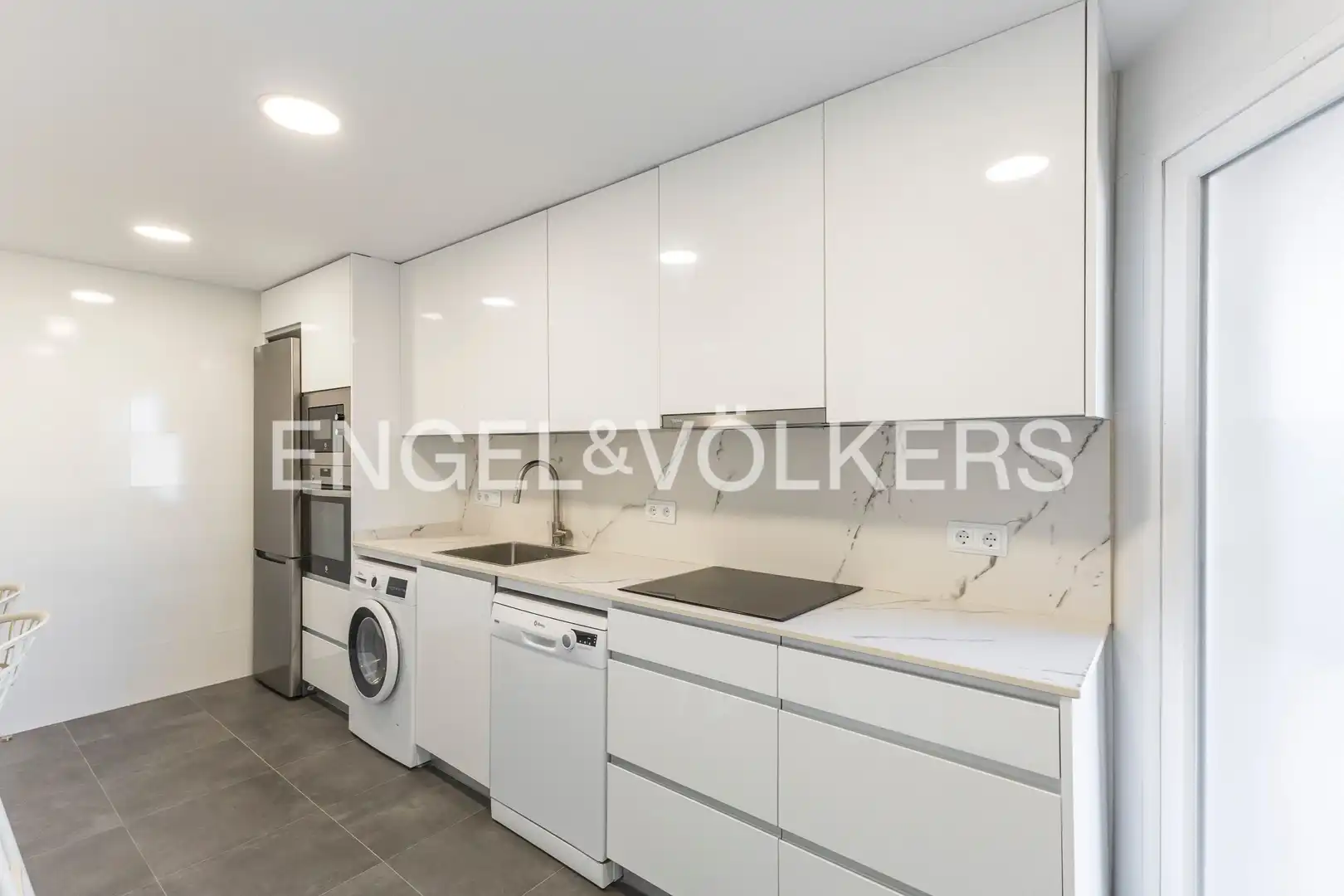 Cocina de Piso de alquiler en Chamartín