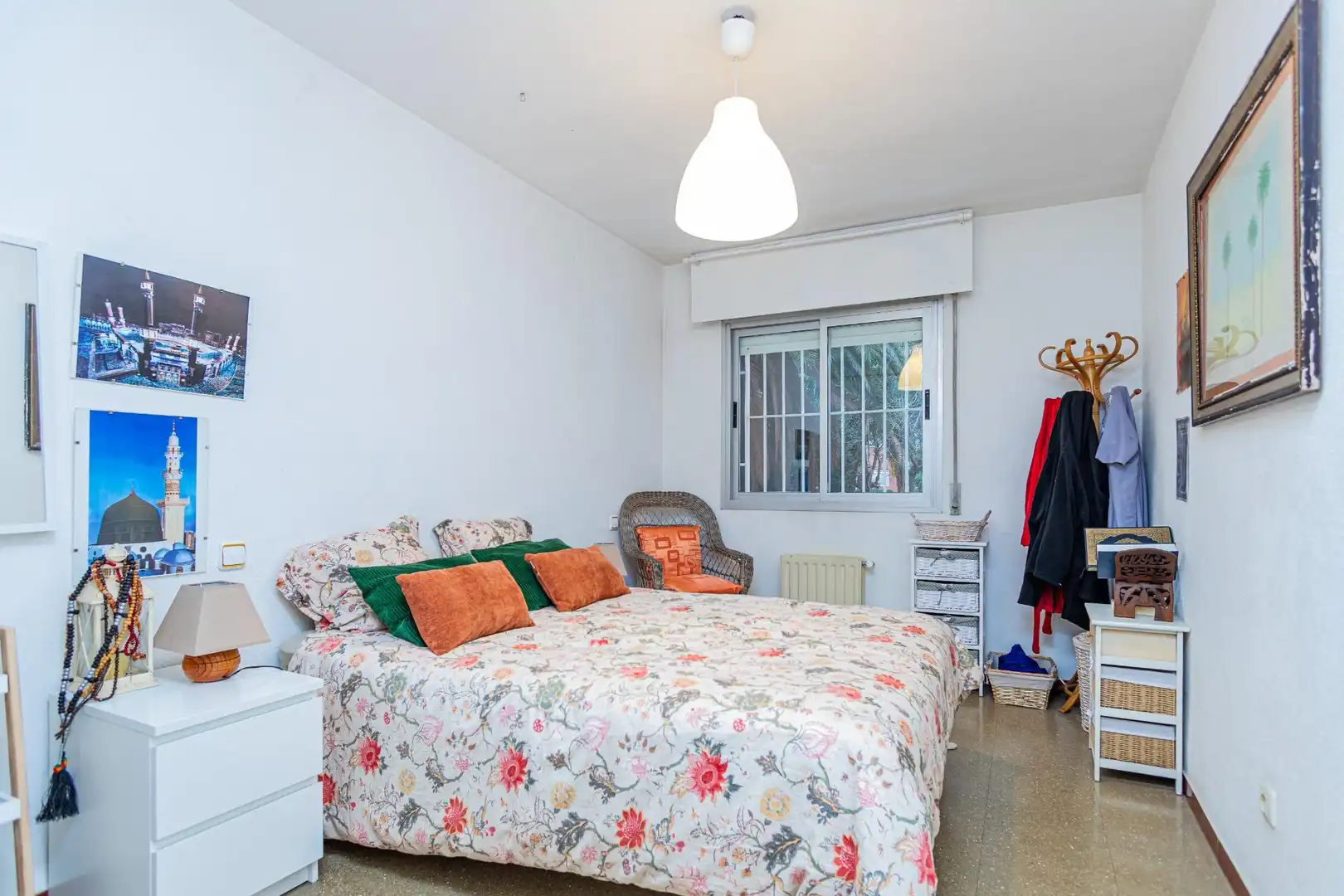 Bedroom of Flat for sale in Madrid  with Heating and Private garden