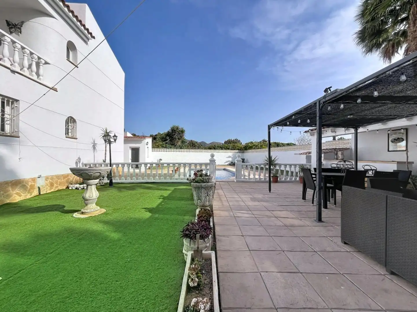 Terrassa de Casa o xalet en venda en L'Alfàs del Pi amb Aire condicionat, Calefacció i Jardí privat