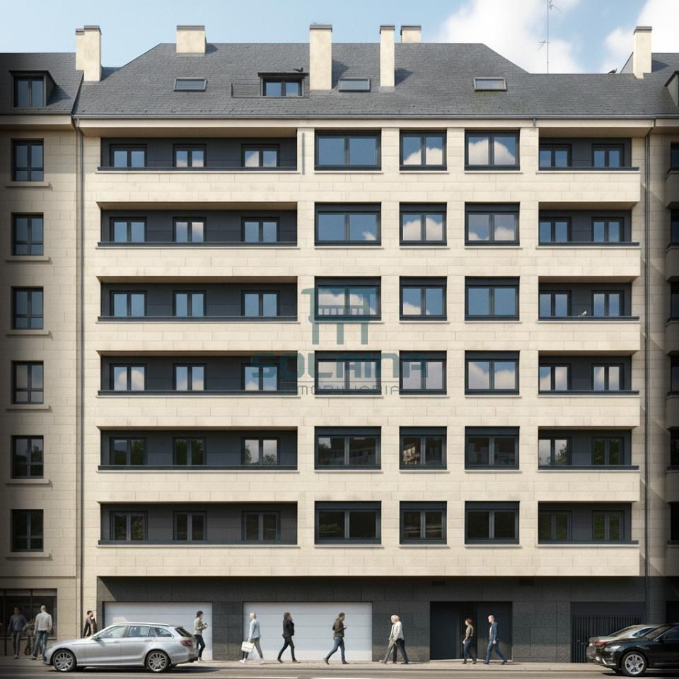 Vista exterior de Pis en venda en Ourense Capital  amb Calefacció i Balcó