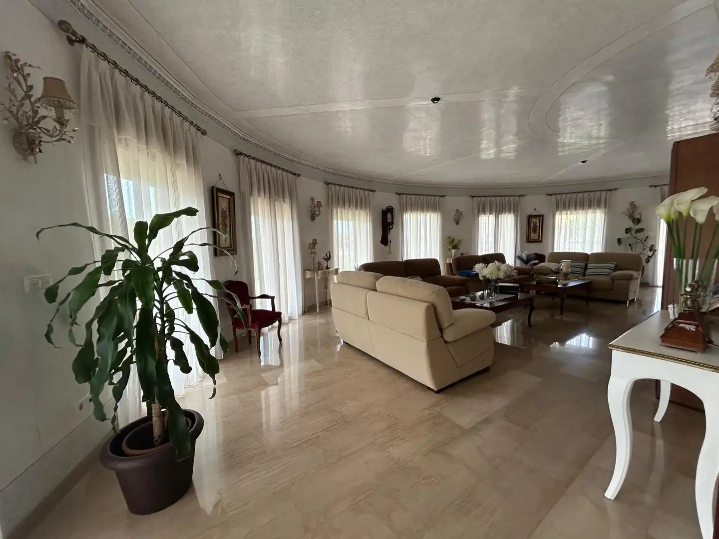 Sala d'estar de Casa o xalet en venda en Villanueva de los Castillejos amb Aire condicionat, Calefacció i Jardí privat