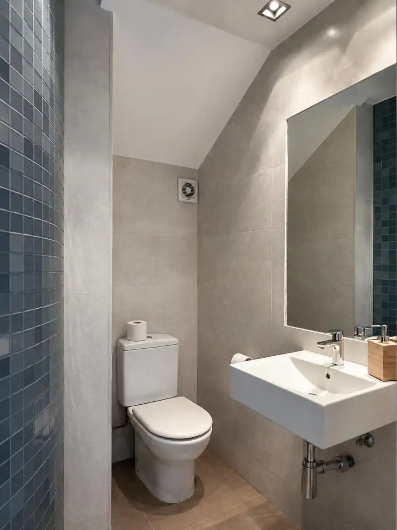 Bathroom of Detached homes for rent in San Agustín del Guadalix  with Air Conditioner, Heating and Oven