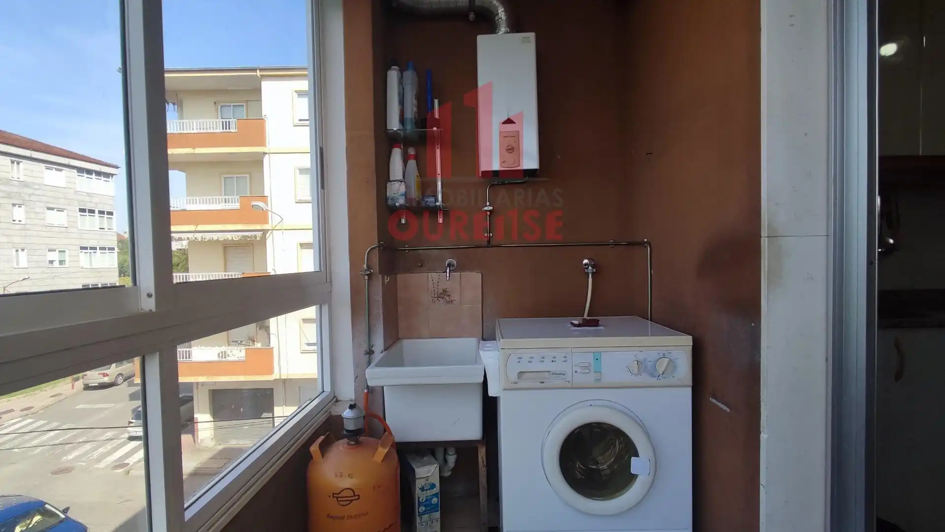 Balcony of Flat for share in Ourense Capital   with Heating and Furnished