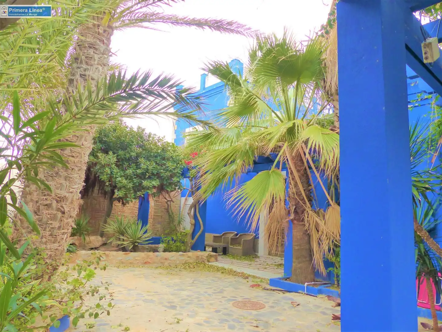 Vista exterior de Casa o chalet en venta en Cartagena con Calefacción, Jardín privado y Parquet
