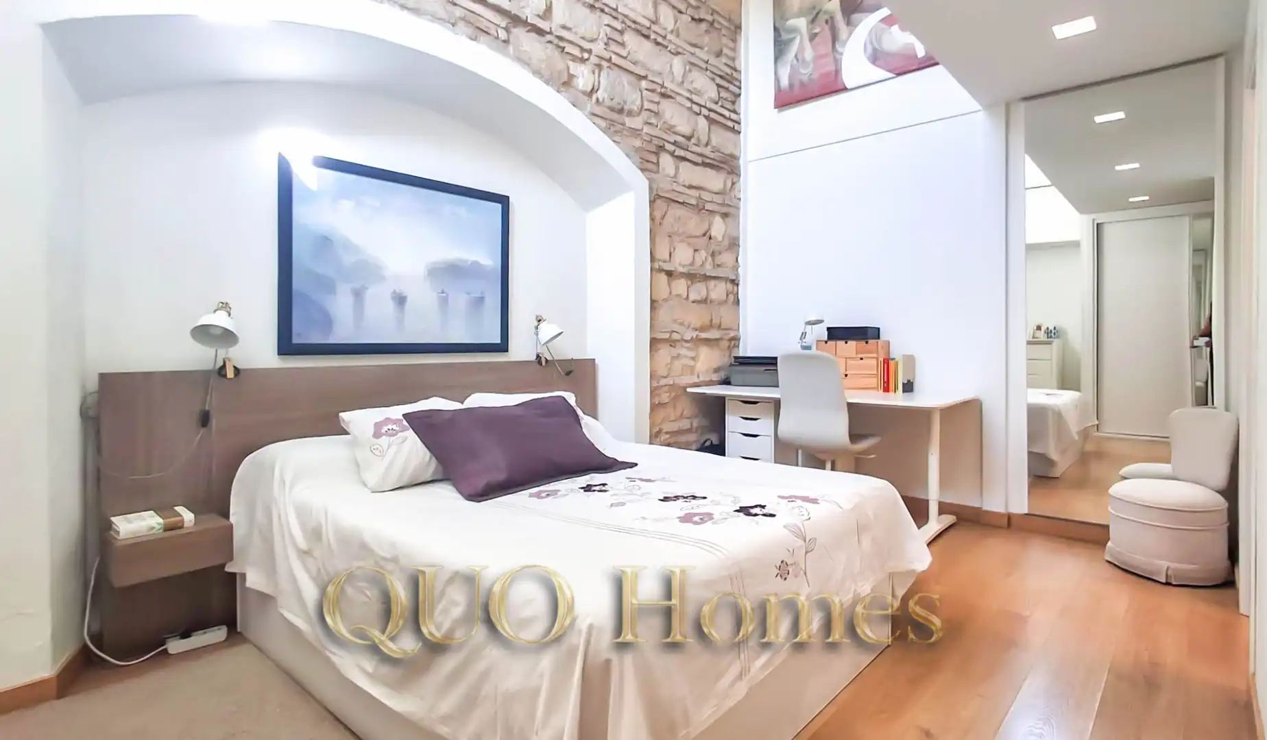 Schlafzimmer von Loft zum Verkauf in Jerez de la Frontera mit Klimaanlage und Abstellraum