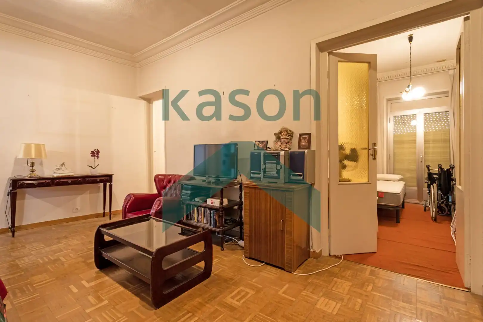 Sala de estar de Apartamento en venta en Madrid con Calefacción