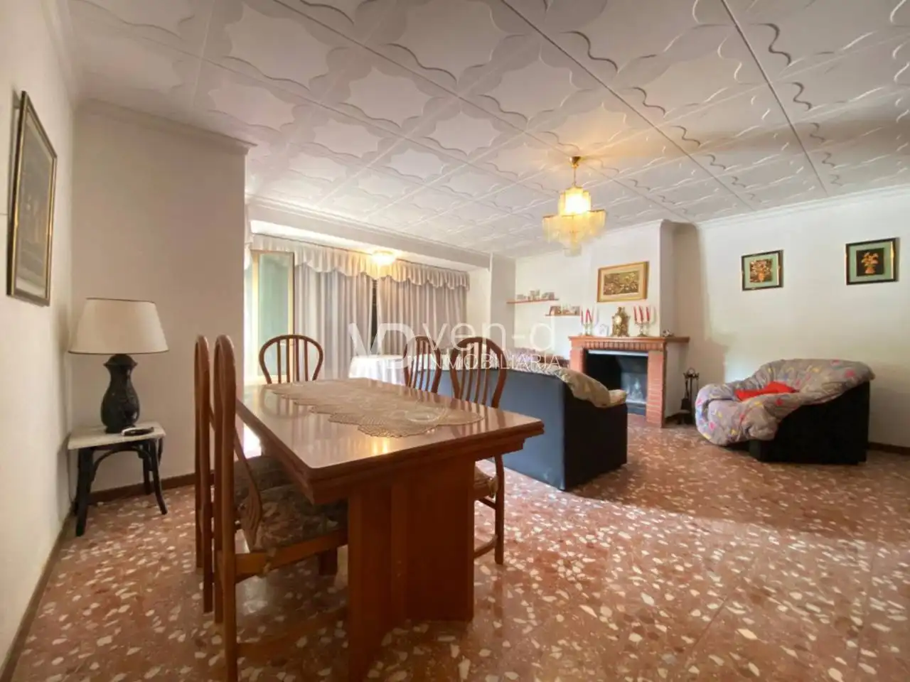 Esszimmer von Haus oder Chalet zum Verkauf in Enguera mit Heizung, Privatgarten und Terrasse