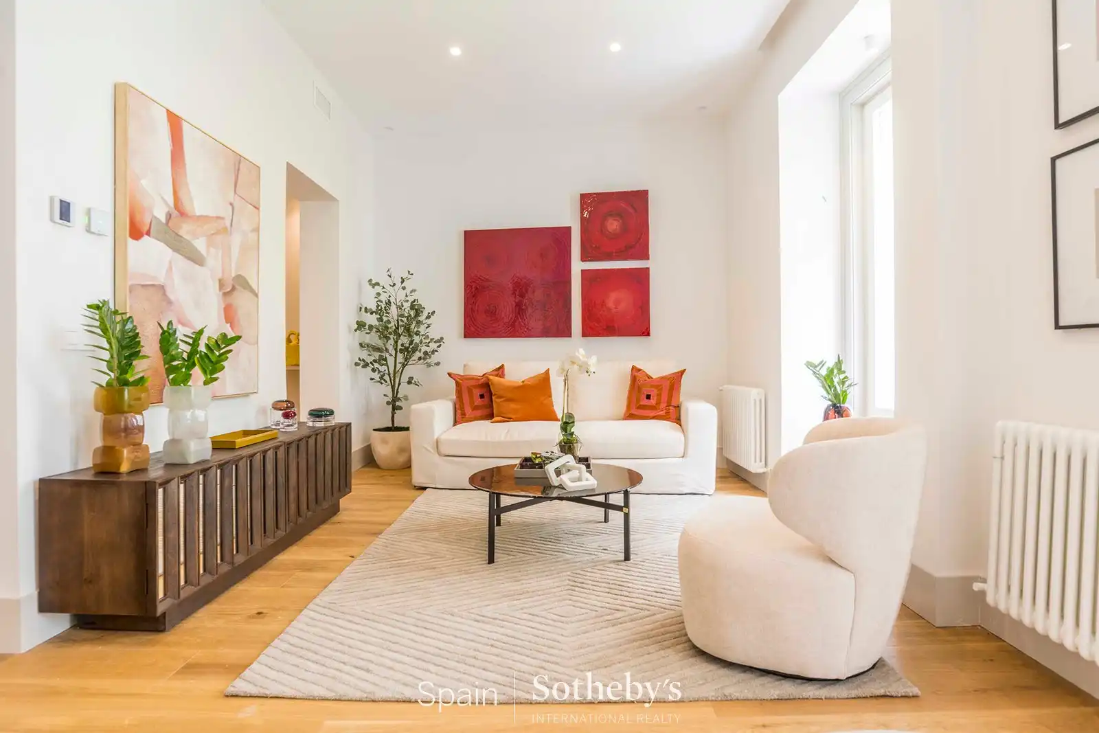Living room of Apartments for sale in Madrid  with Air Conditioner and Heating
