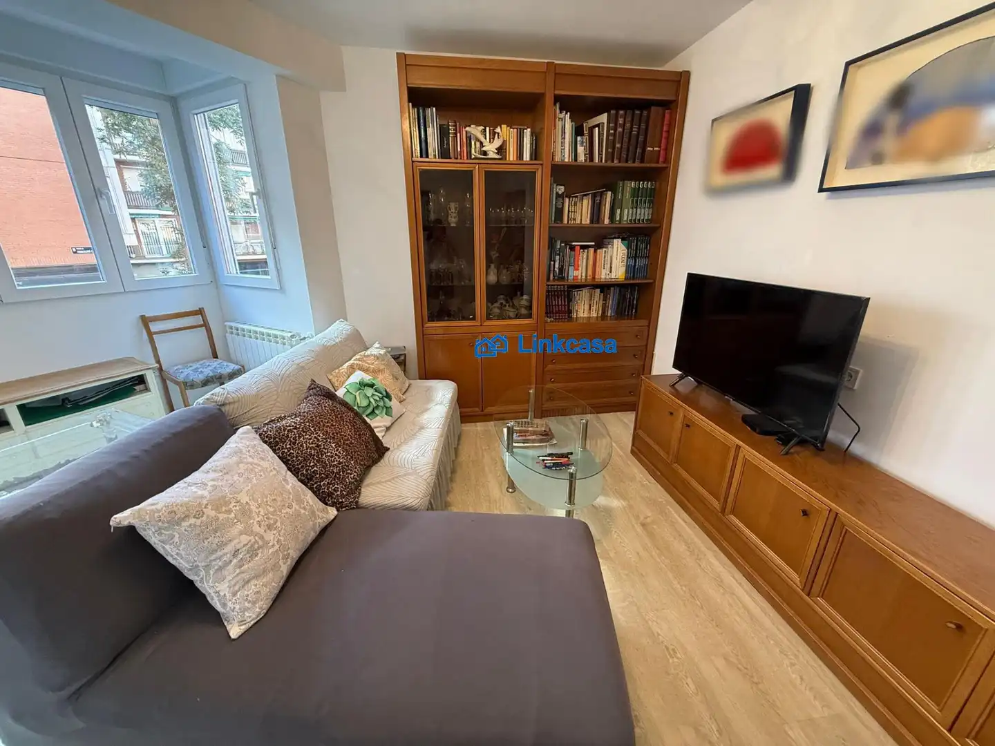 Sala de estar de Piso en venta en Madrid con Aire acondicionado, Calefacción y Terraza