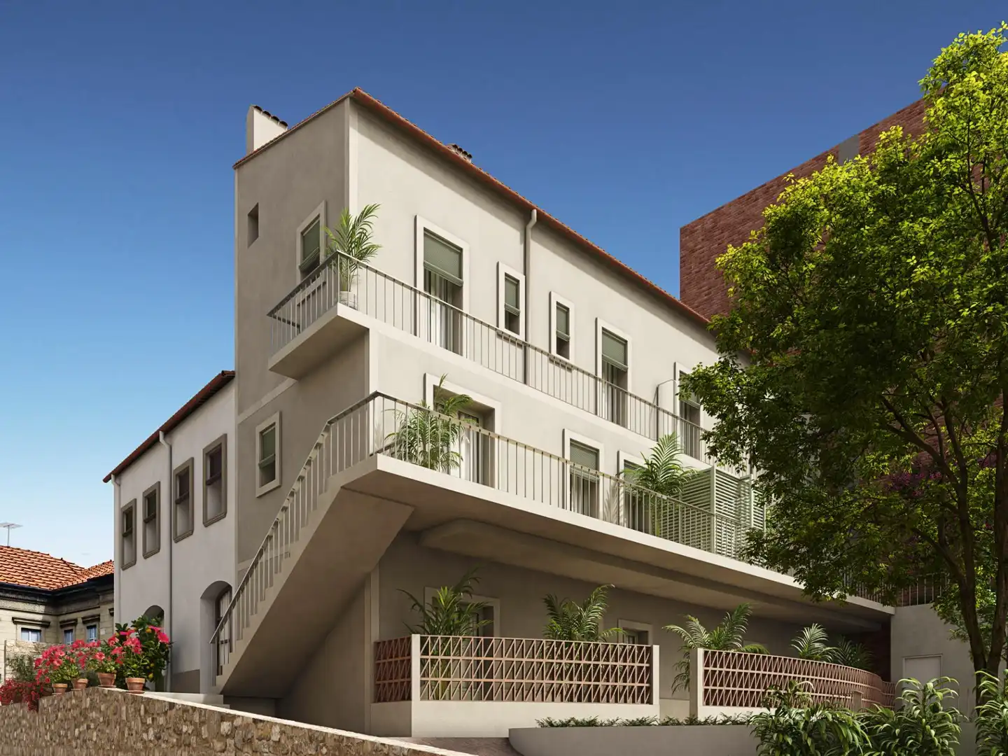 Exterior view of Detached homes for sale in Badalona  with Heating, Parquet flooring and Terrace