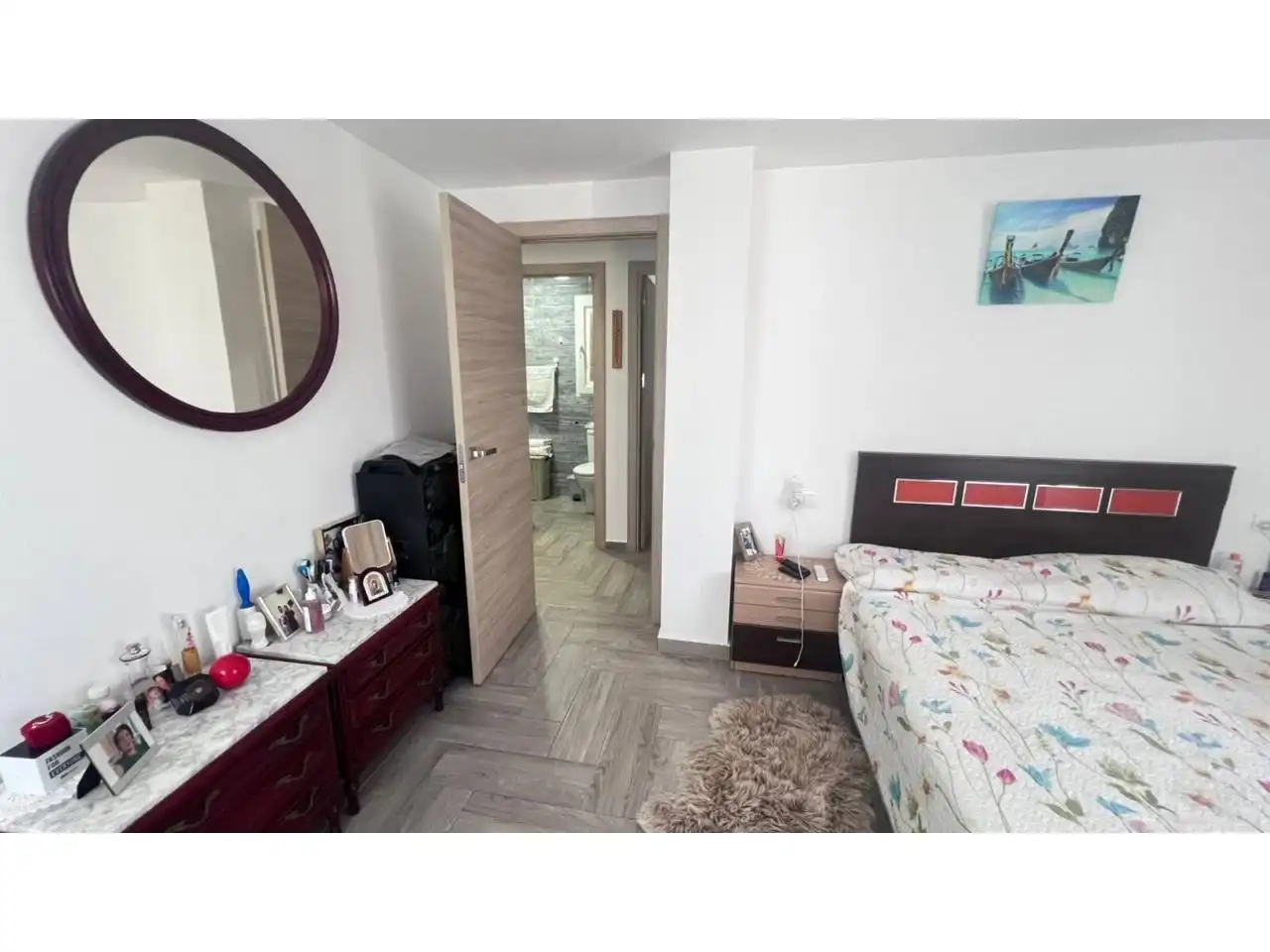 Bedroom of Flat for sale in Betxí  with Air Conditioner, Terrace and Furnished