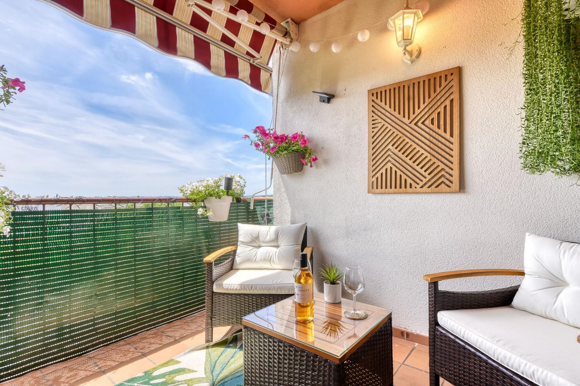 Terrace of Flat for sale in Figueres  with Terrace, Oven and Microwave