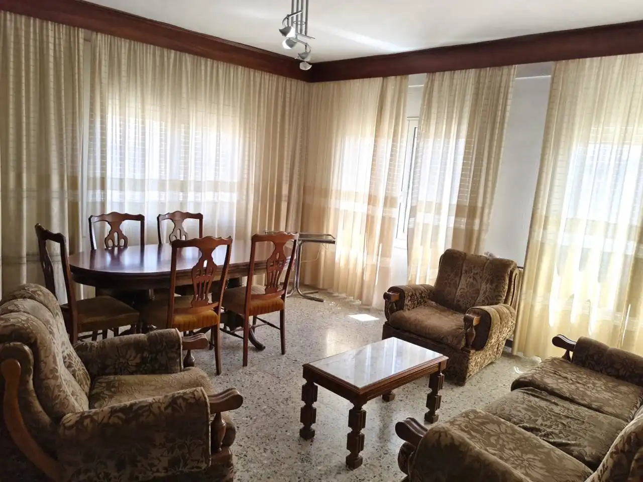 Wohnzimmer von Wohnung zum Verkauf in Tamarite de Litera mit Heizung, Terrasse und Abstellraum