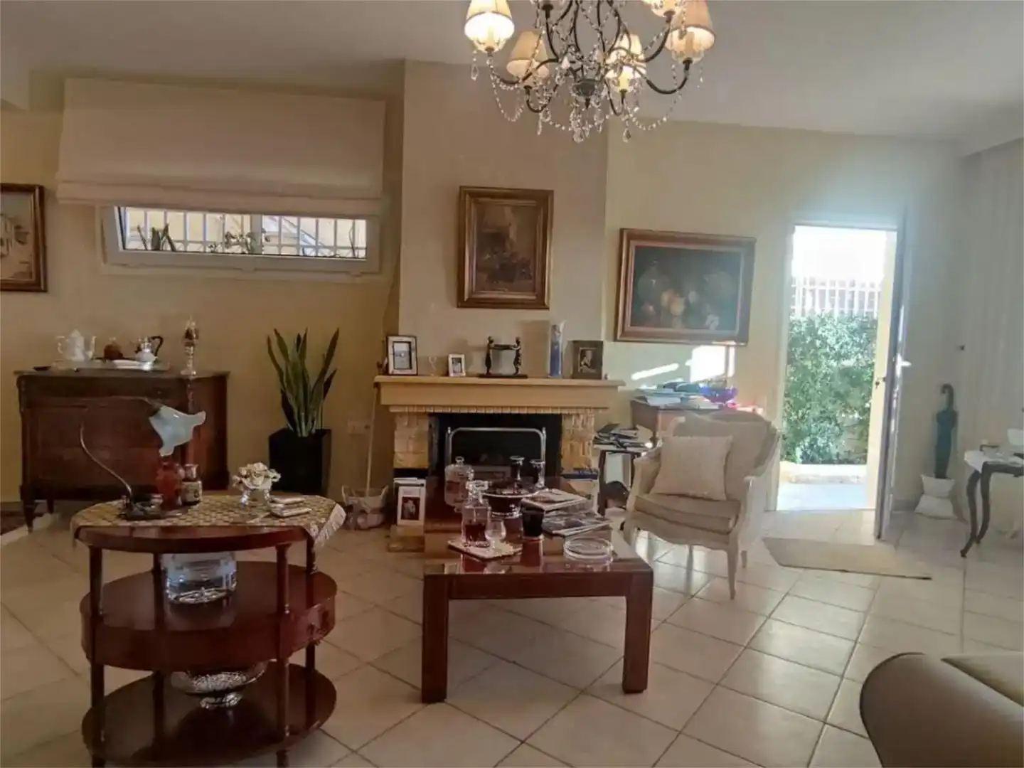Sala d'estar de Casa o xalet en venda en El Salobre