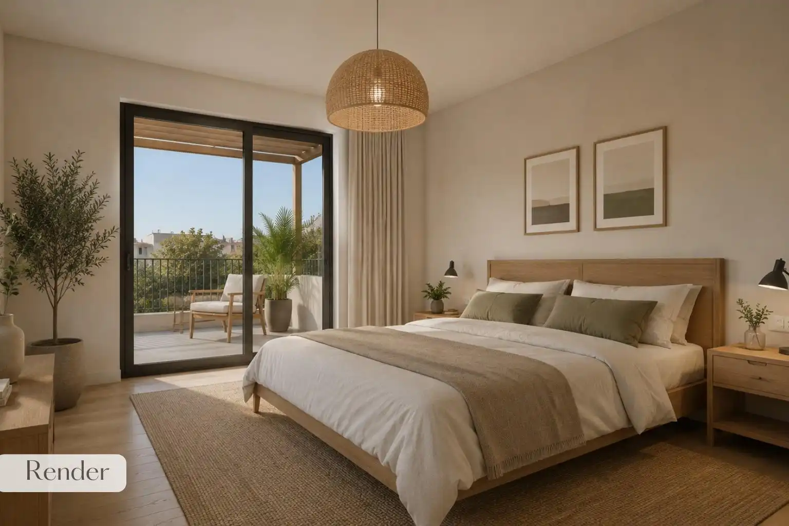 Habitación de Casa adosada en venta en Mont-roig del Camp