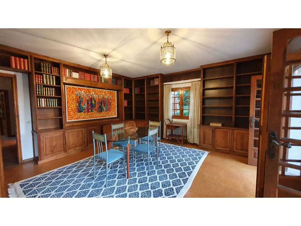 Dining room of Houses for rent in Teo  with Heating, Private garden and Parquet flooring