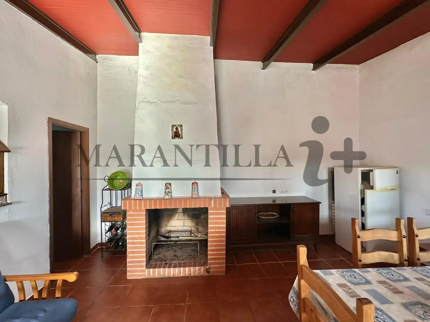 Sala de estar de Finca rústica en venta en Lepe con Terraza, Trastero y Amueblado
