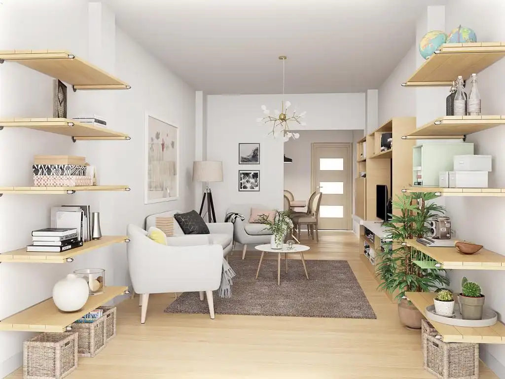 Sala de estar de Casa o chalet en venta en El Herrumblar 