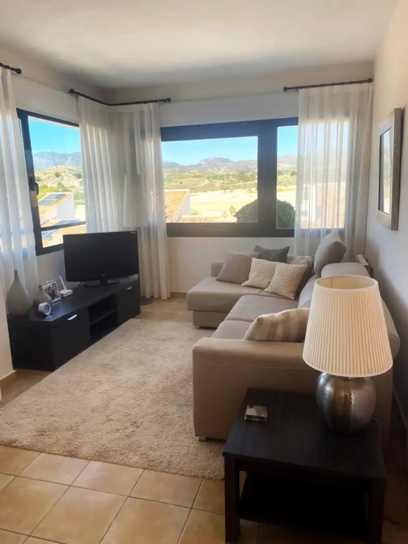 Sala de estar de Ático en venta en Murcia con Aire acondicionado, Calefacción y Terraza
