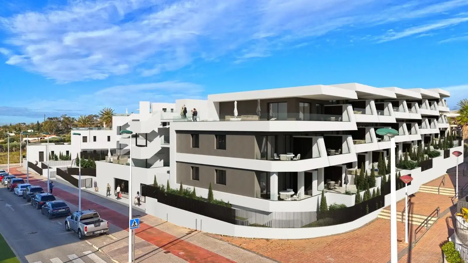Exterior view of Apartments for sale in Elche / Elx  with Heating, Private garden and Terrace