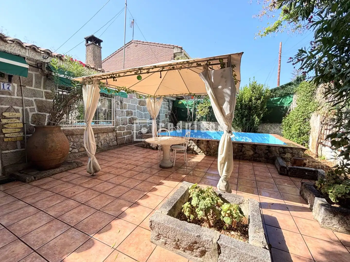 Terrassa de Casa o xalet de lloguer en Colmenar Viejo amb Calefacció, Terrassa i Alarma