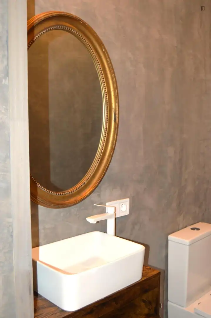 Bathroom of Apartments for rent in Mijas  with Air Conditioner, Furnished and Internet