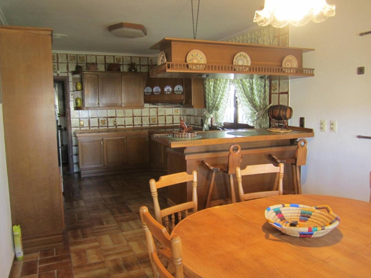 Cuina de Casa o xalet de lloguer en  Almería Capital amb Terrassa i Moblat