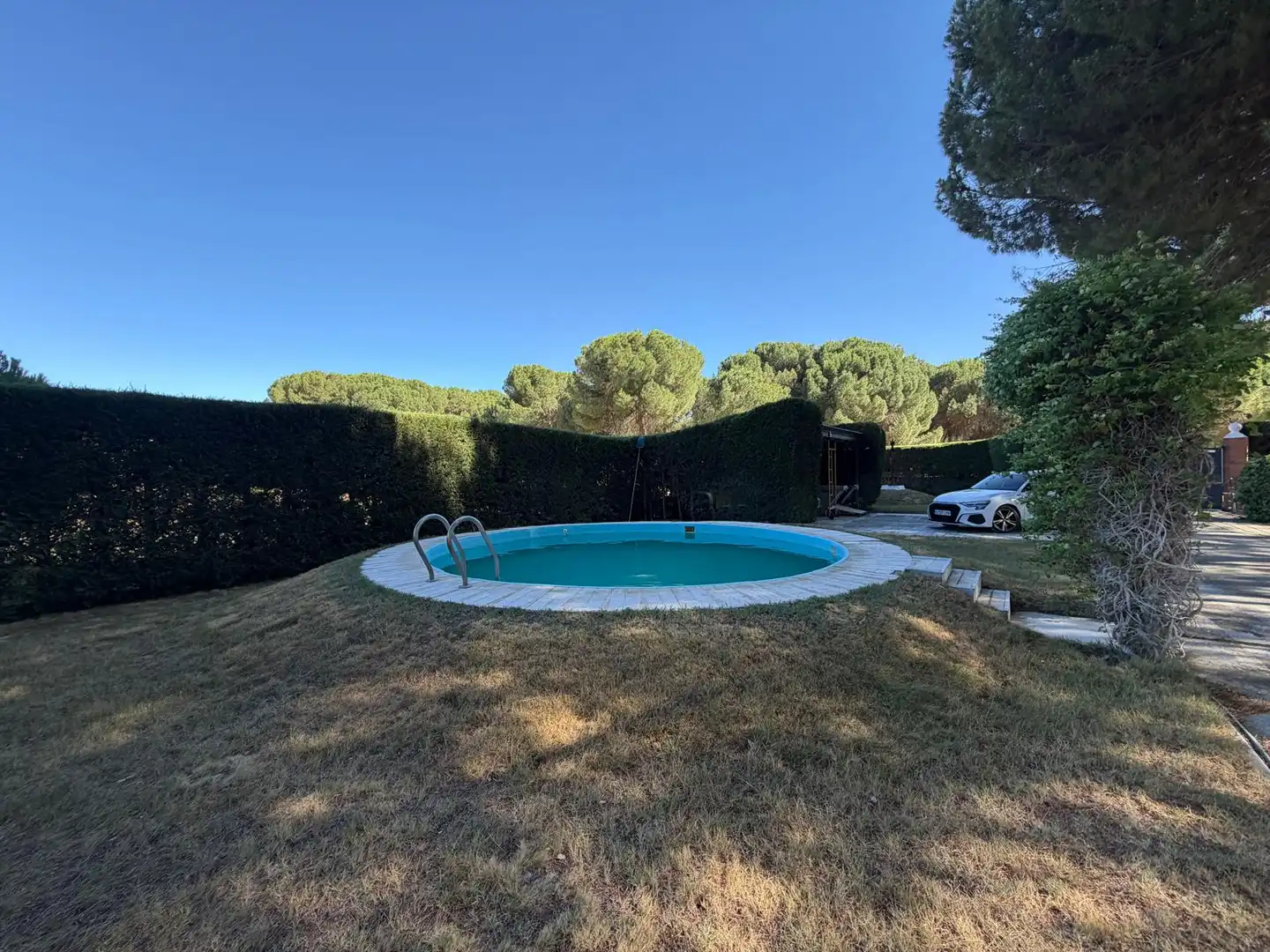 Piscina de Finca rústica en venta en Traspinedo con Calefacción, Jardín privado y Terraza