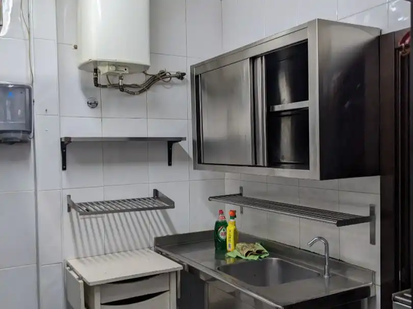 Cocina de Local de alquiler en Santurtzi  con Terraza y Amueblado