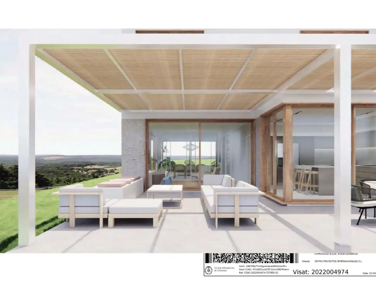 Terraza de Piso en venta en Sant Pere de Ribes con Jardín privado, Trastero y Piscina
