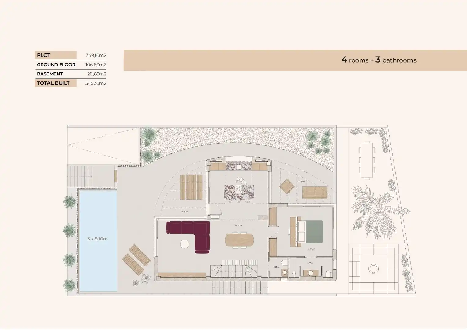 Detached house with pool for sale in Algorfa, imagen 24