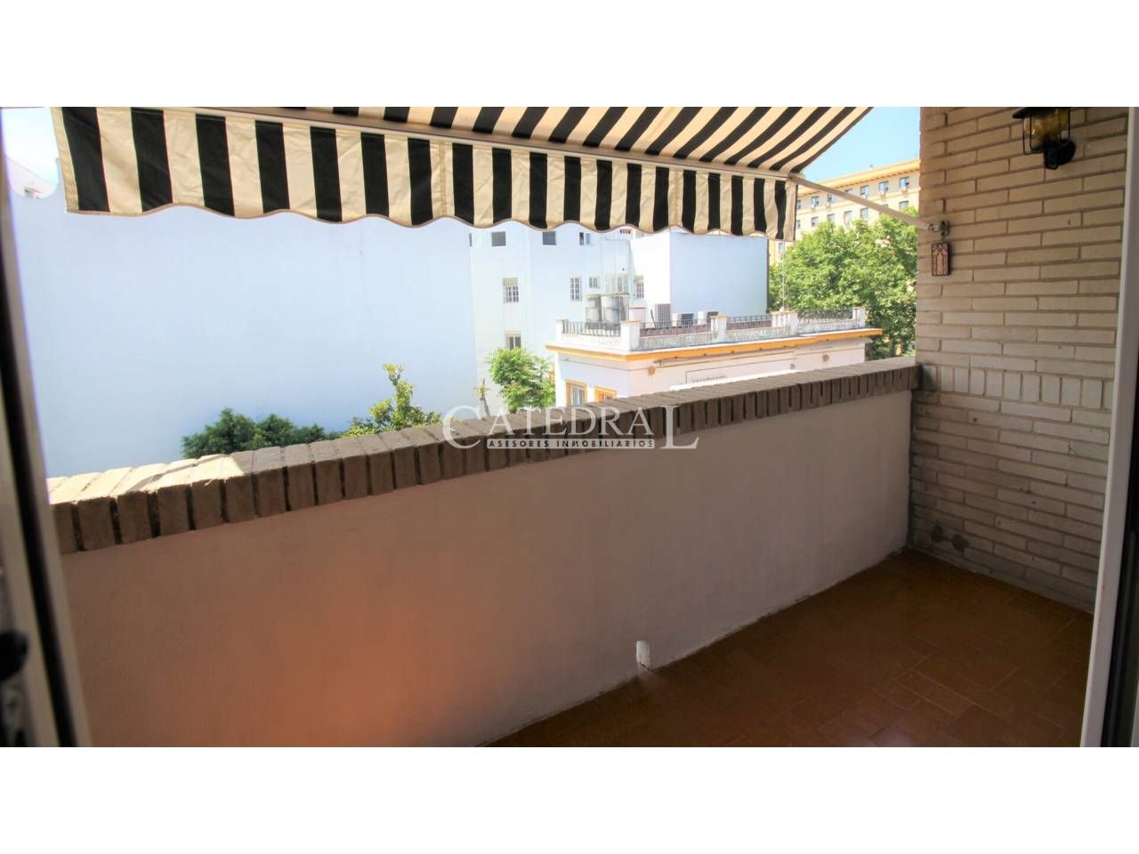 Terrace of Flat to rent in  Sevilla Capital  with Air Conditioner, Heating and Terrace