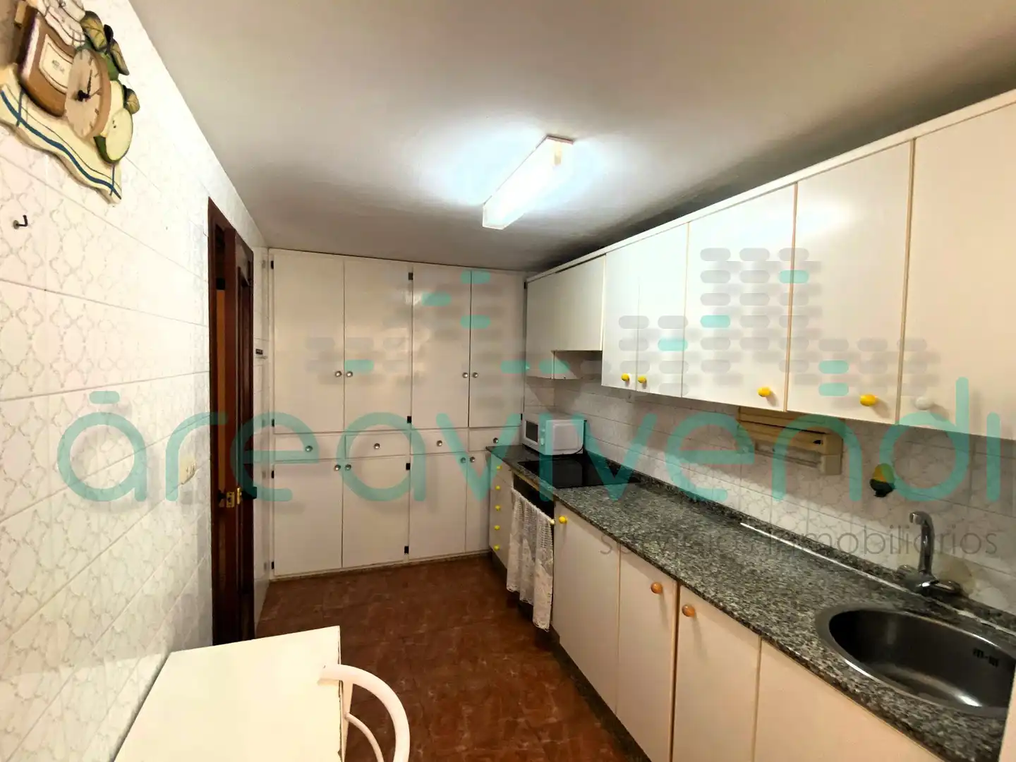 Cocina de Piso en venta en Castellón de la Plana / Castelló de la Plana con Aire acondicionado y Amueblado